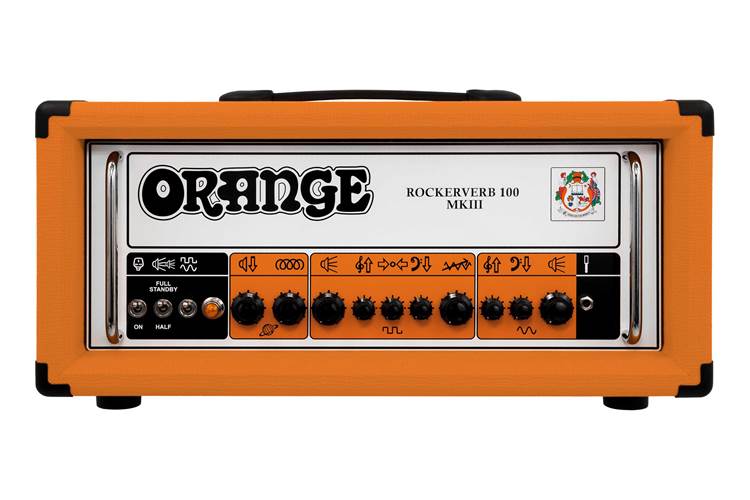 Orange Rockerverb 100H MKIII Valve Amp Head (Ex-Demo) #03904-0524 Orange Rockerverb 100H MKIII Valve Amp Head (Ex-Demo) #03904-0524