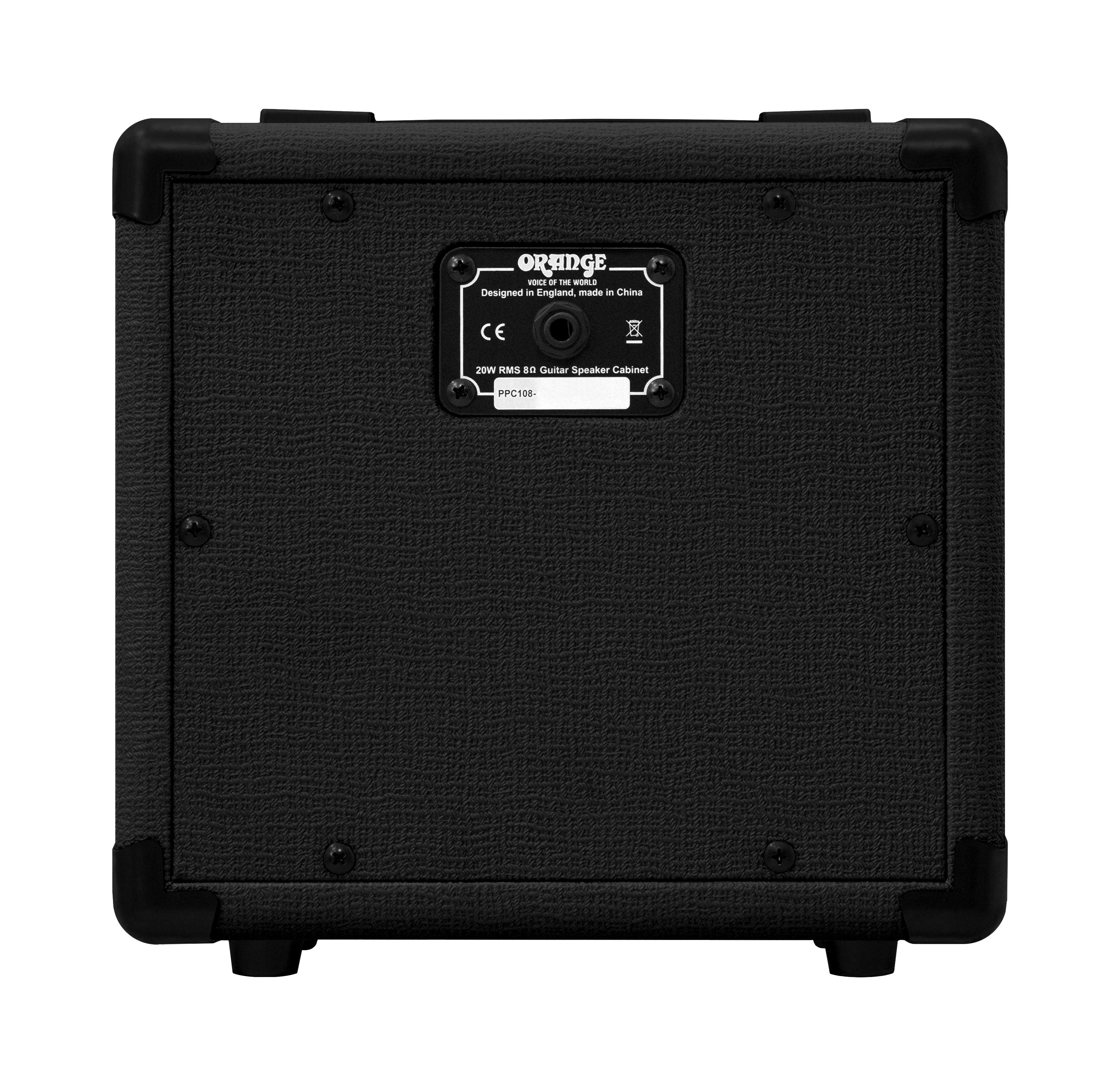 Orange PPC108 Black Guitar Cabinet