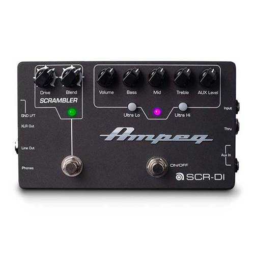 Ampeg SCR-DI Bass Preamp and DI with Scrambler Overdrive Ampeg SCR-DI Bass Preamp and DI with Scrambler Overdrive