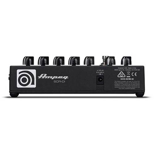 Ampeg SCR-DI Bass Preamp and DI with Scrambler Overdrive Ampeg SCR-DI Bass Preamp and DI with Scrambler Overdrive