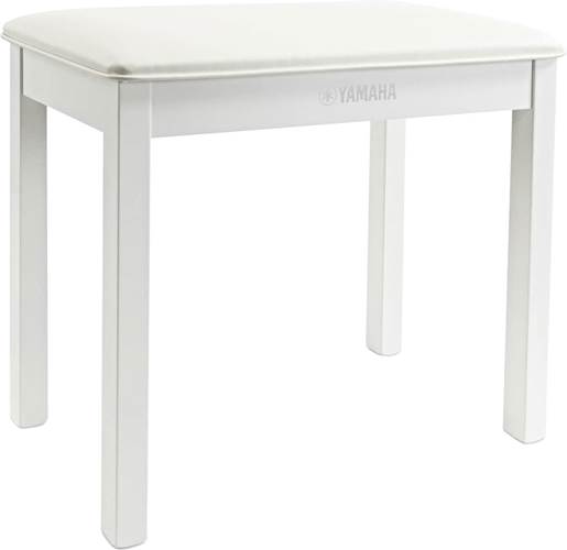 Yamaha B1-WH Piano Stool in White Satin Finish