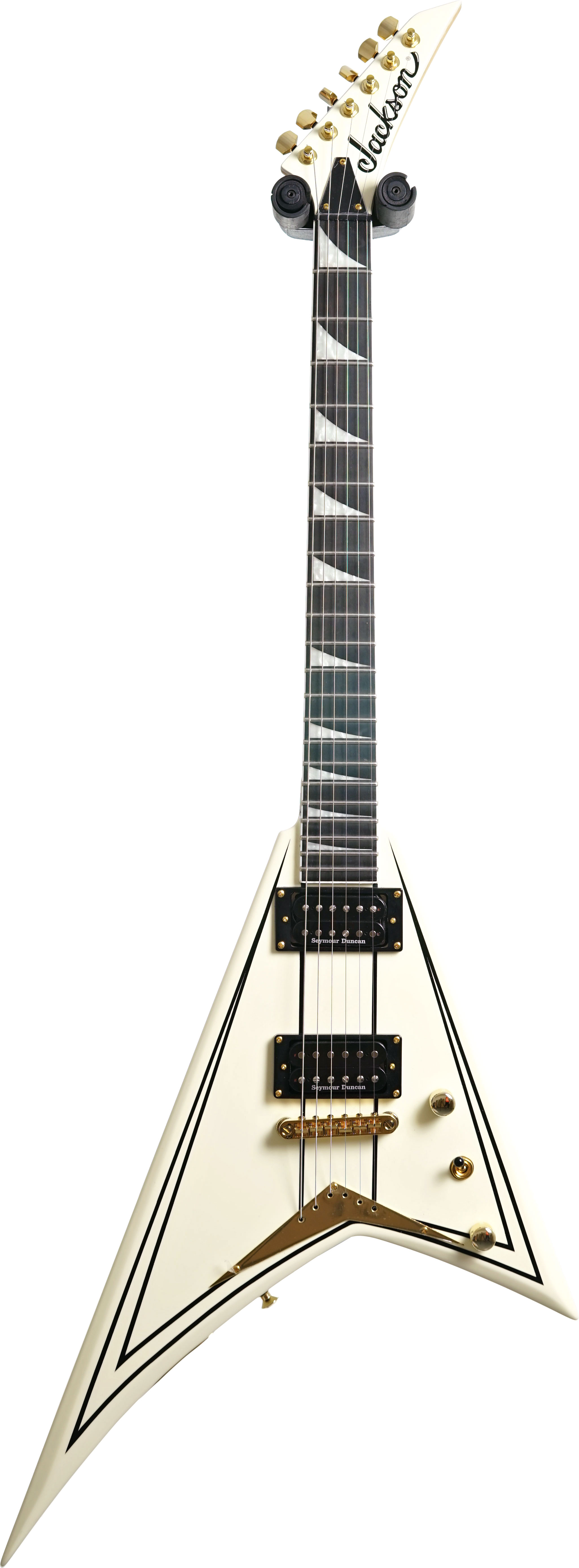 Jackson RRT-3 Pro Series Rhoads Ivory With Black Pinstripes (Ex-Demo) #ISJ2210143