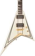Jackson RRT-3 Pro Series Rhoads Ivory w/Black Pinstripes