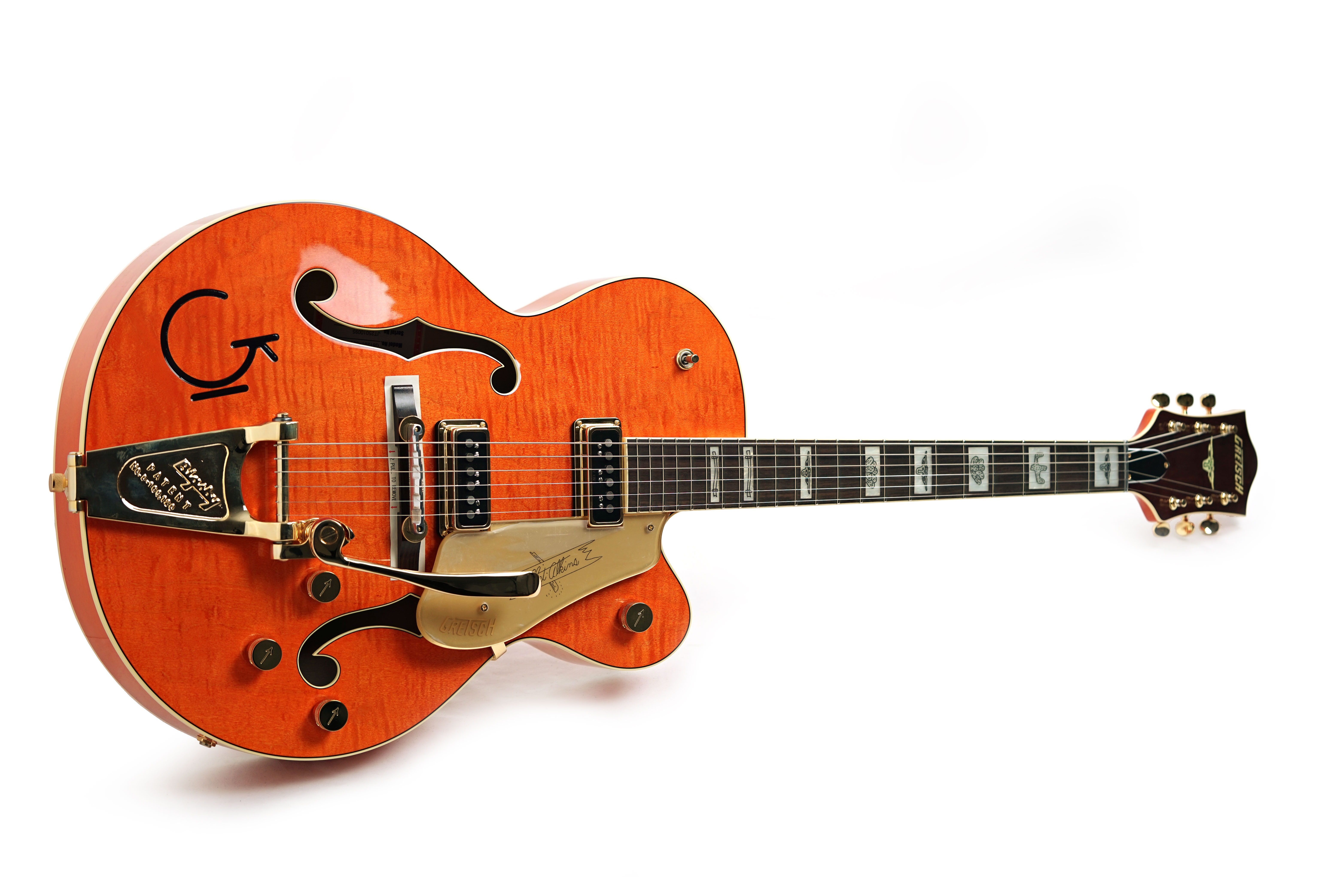 Gretsch G6120T-55 Nashville Bigsby Orange #JT25010095
