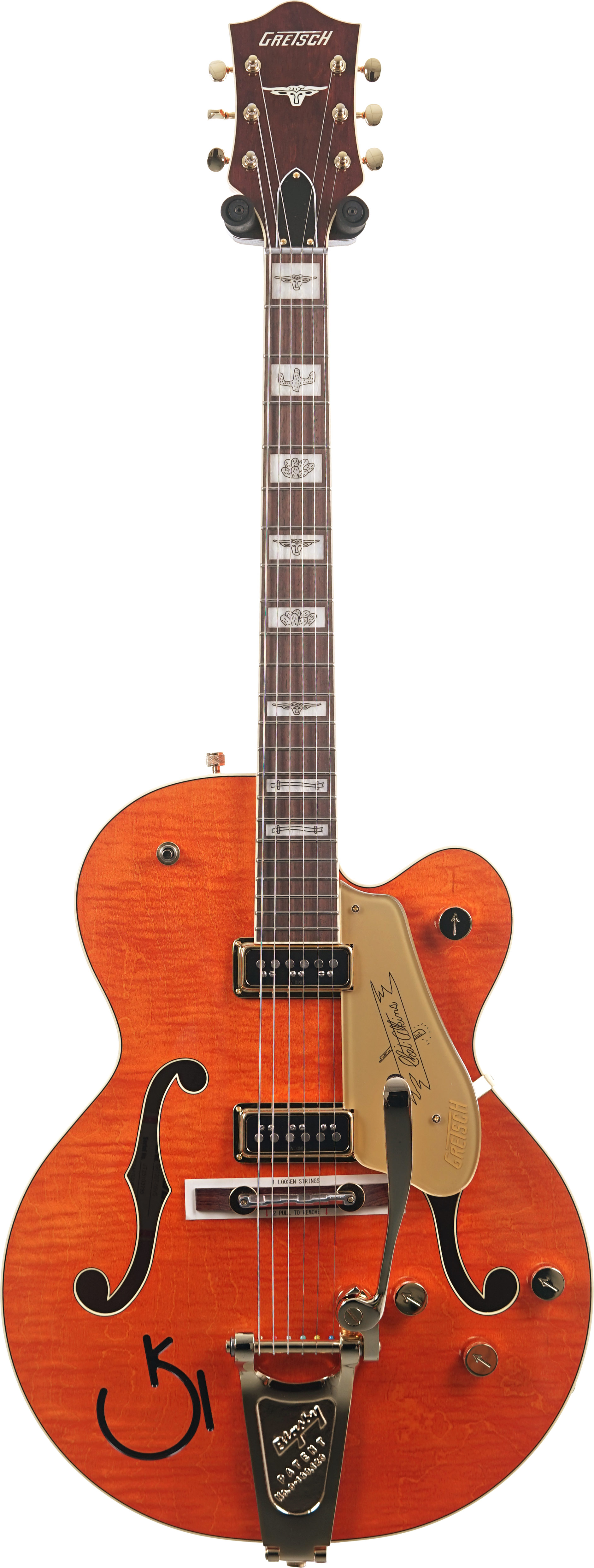 Gretsch G6120T-55GE Nashville Bigsby Orange #JT25103295