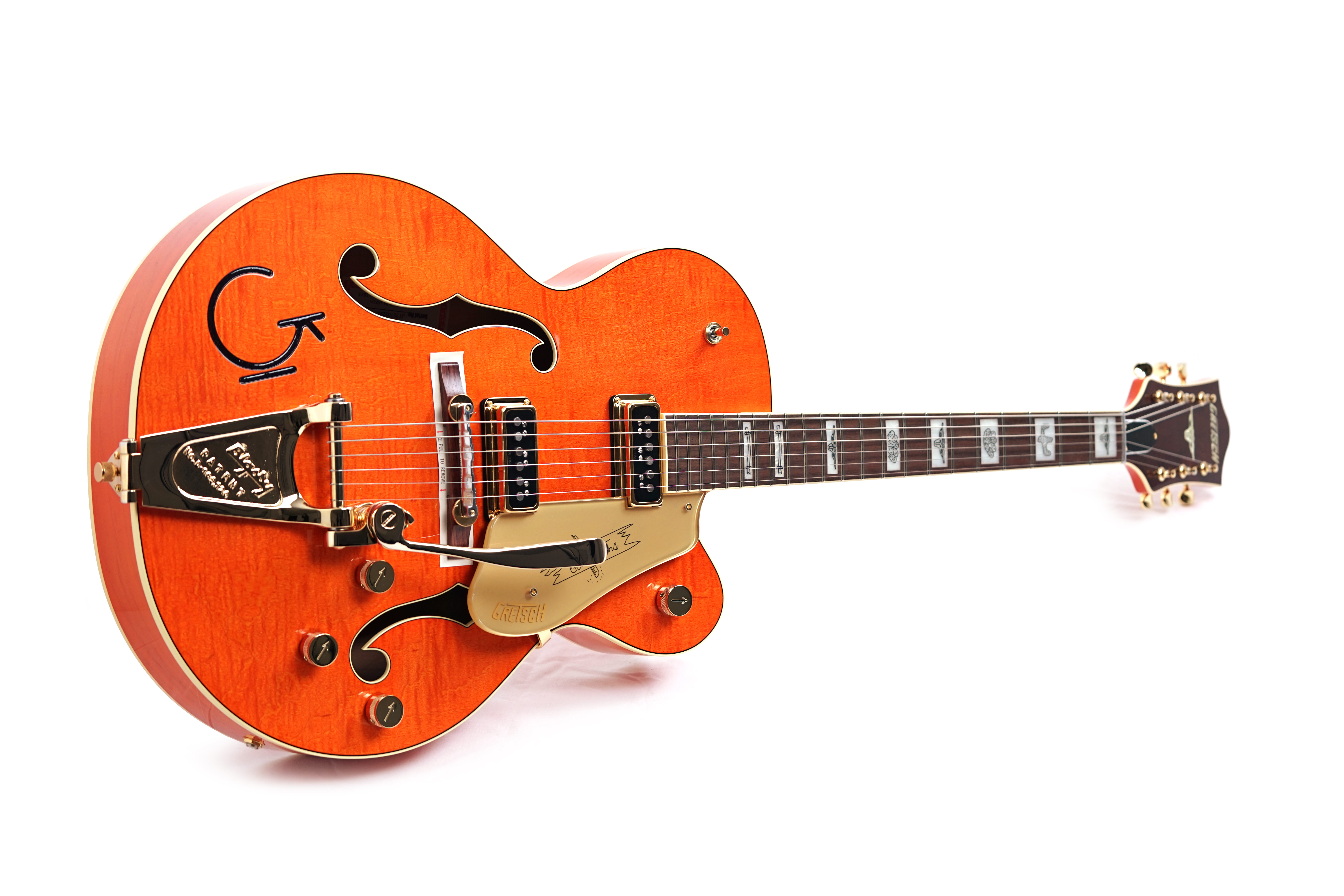 Gretsch G6120T-55GE Nashville Bigsby Orange #JT25103295