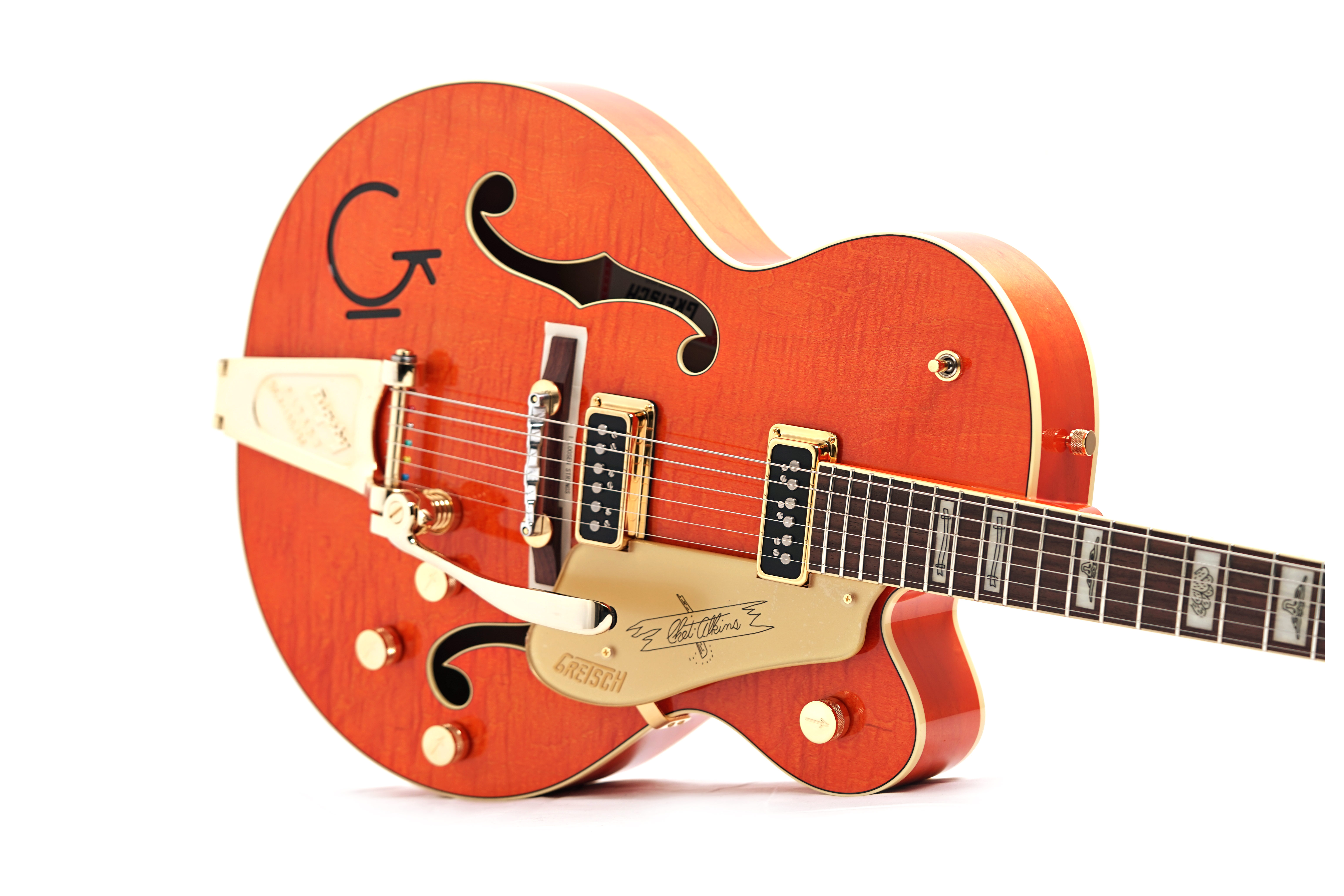 Gretsch G6120T-55GE Nashville Bigsby Orange #JT25103295