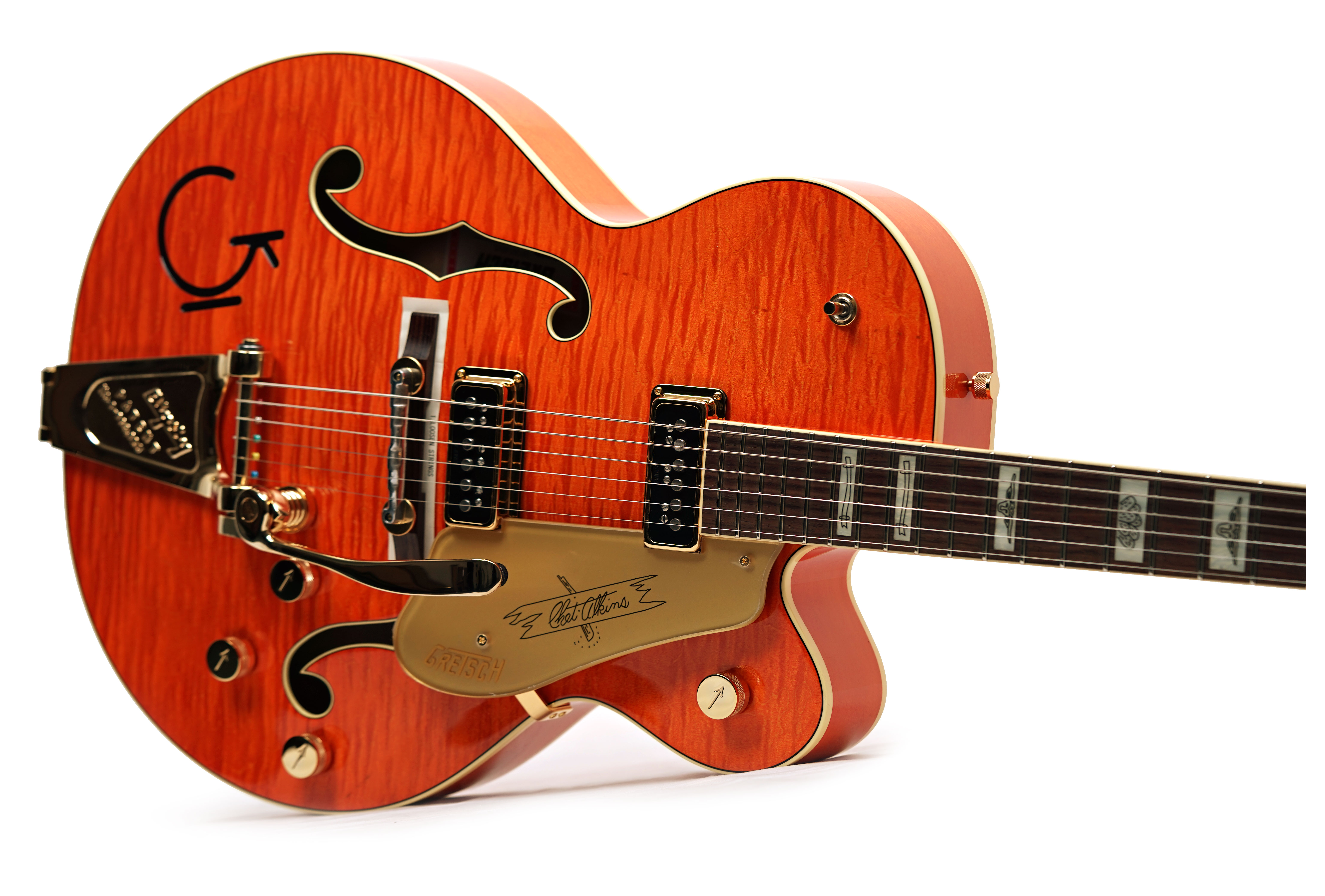 Gretsch G6120T-55GE Nashville Bigsby Orange #JT25103290