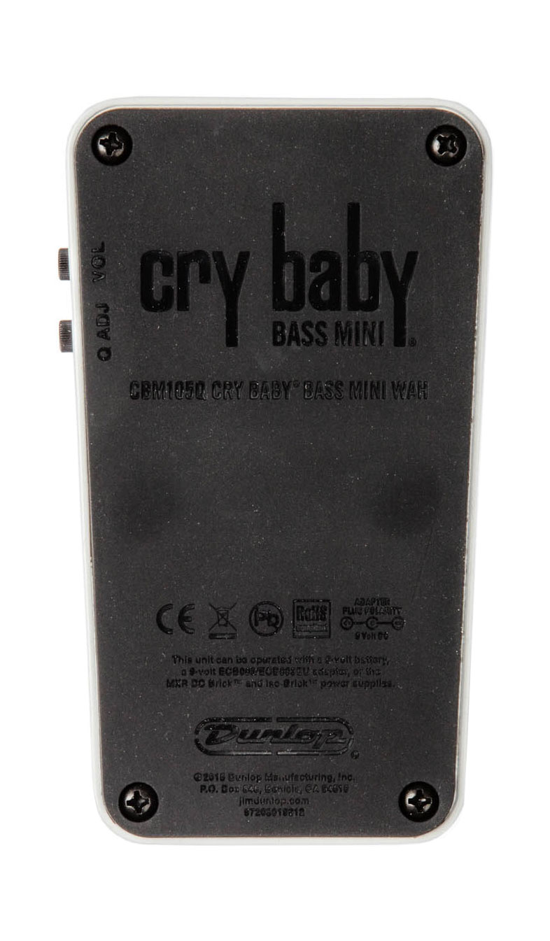 Dunlop Crybaby Bass Mini Bass Wah | guitarguitar