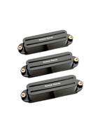 Seymour Duncan Hot Rails Stratocaster Pickup Set Black
