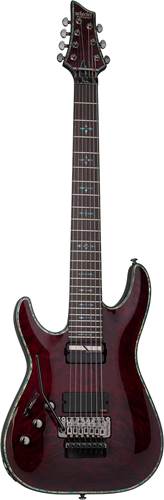 Schecter Hellraiser C-7 FR S Black Cherry Left Handed Schecter Hellraiser C-7 FR S Black Cherry Left Handed