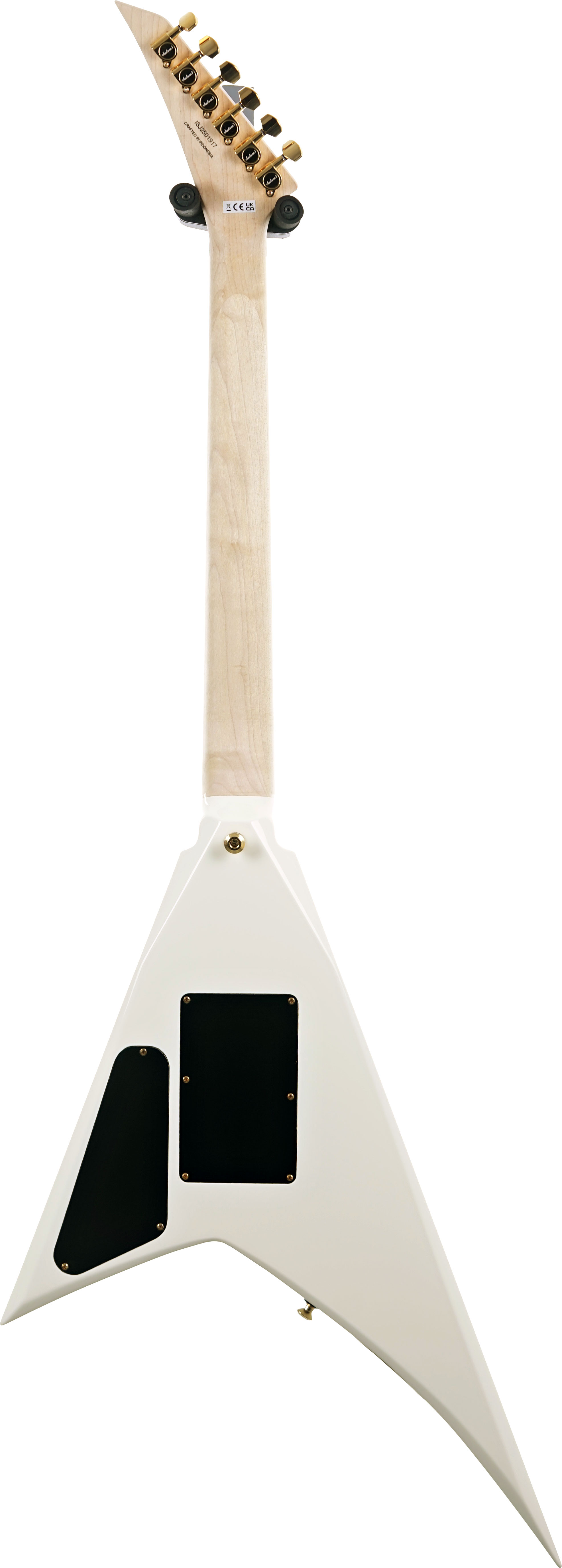Jackson Pro Rhoads RR3 Ebony Fingerboard Ivory with Black Pinstripes (Nearly New) #ISJ2501917