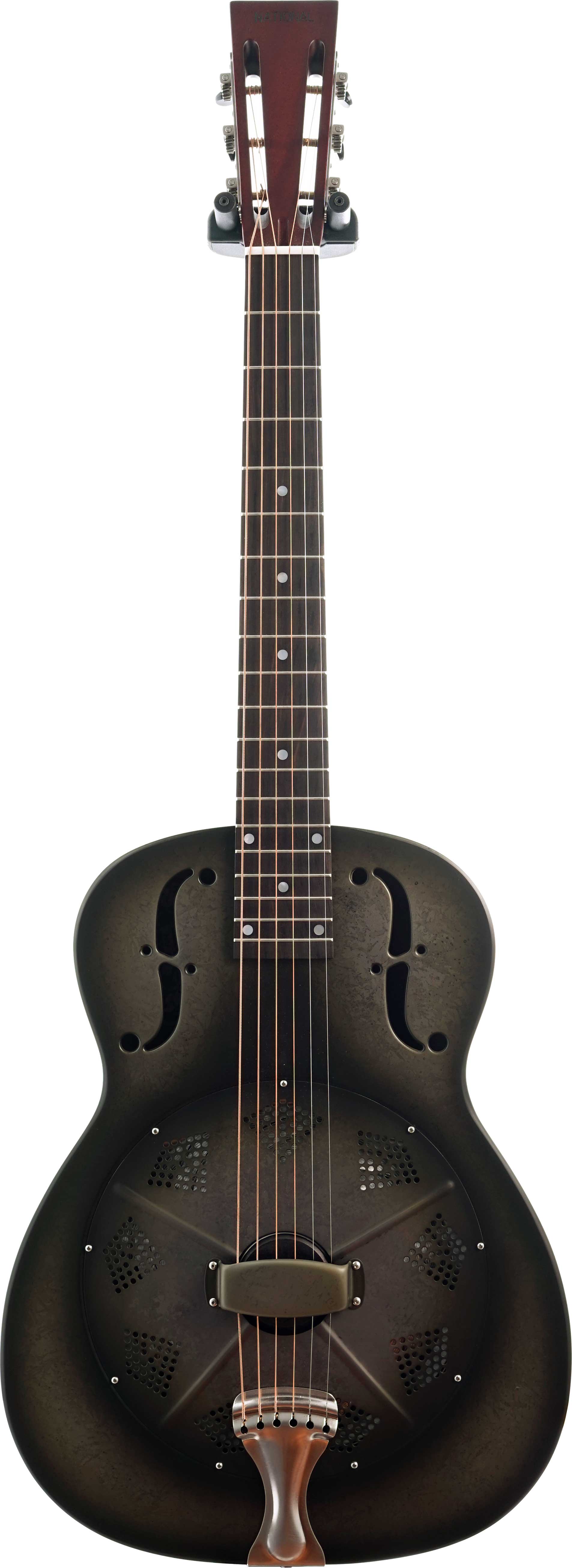 National Reso-Phonic NRP B Series 14 Fret Black Rust #24987