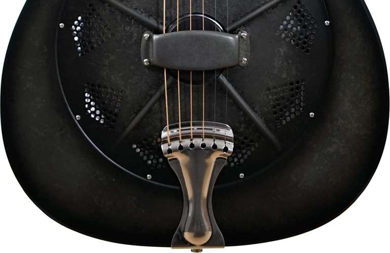National Reso-Phonic NRP B Series 14 Fret Black Rust #24332 National Reso-Phonic NRP B Series 14 Fret Black Rust #24332