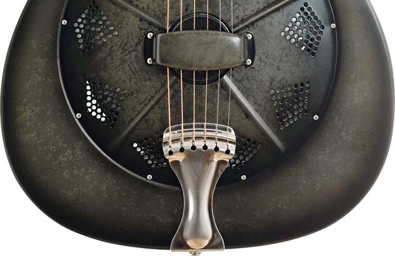 National Reso-Phonic NRP B Series 14 Fret Black Rust  National Reso-Phonic NRP B Series 14 Fret Black Rust