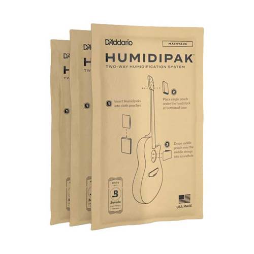 D'Addario Planet Waves Humidipak Maintain Replacement 3 Pack