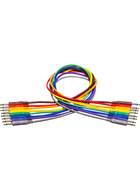 Hosa CMM-845 Eurorack Patch Cable Pack 8 x 18 Inch
