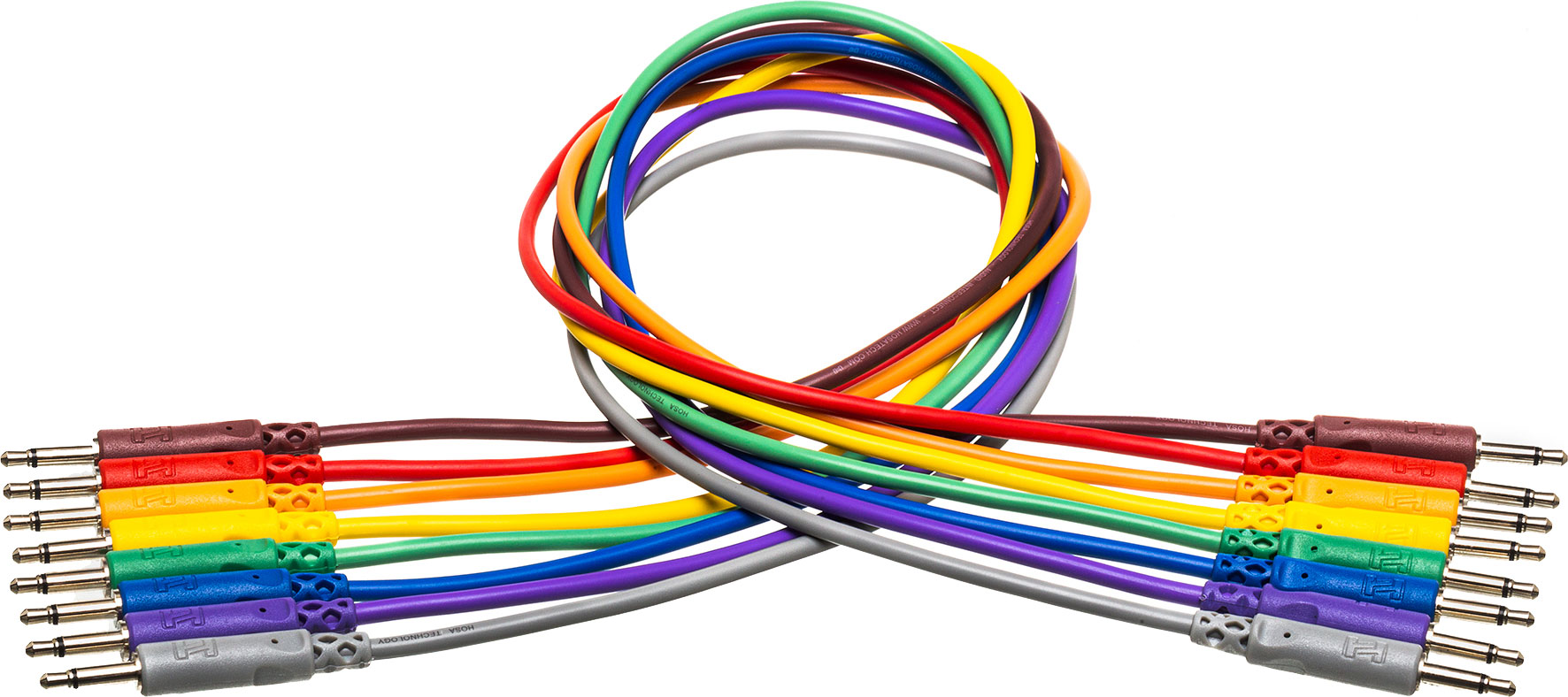 Hosa CMM890 Eurorack Patch Cable Pack 8 x 36 Inch guitarguitar