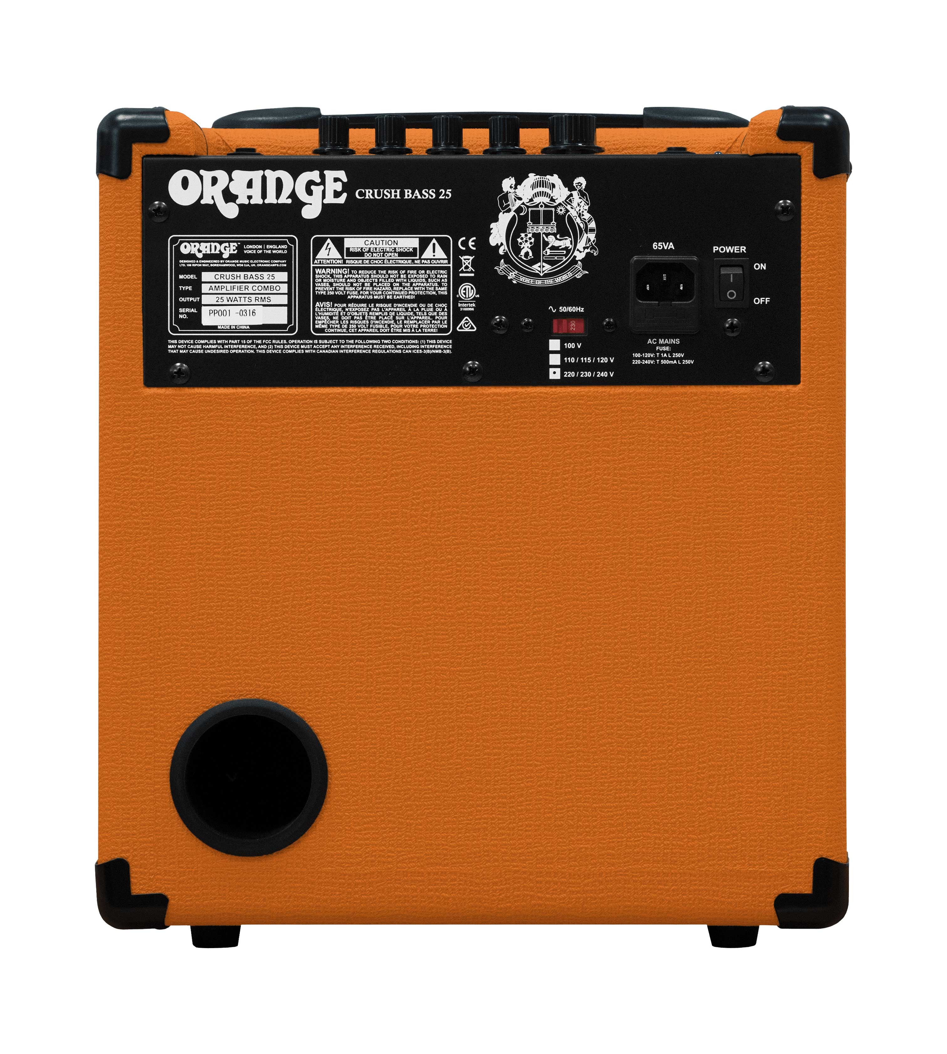 Orange Crush Bass 25 Combo Solid State Amp