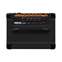 Orange Crush Bass 25 Black Combo Solid State Amp Front View