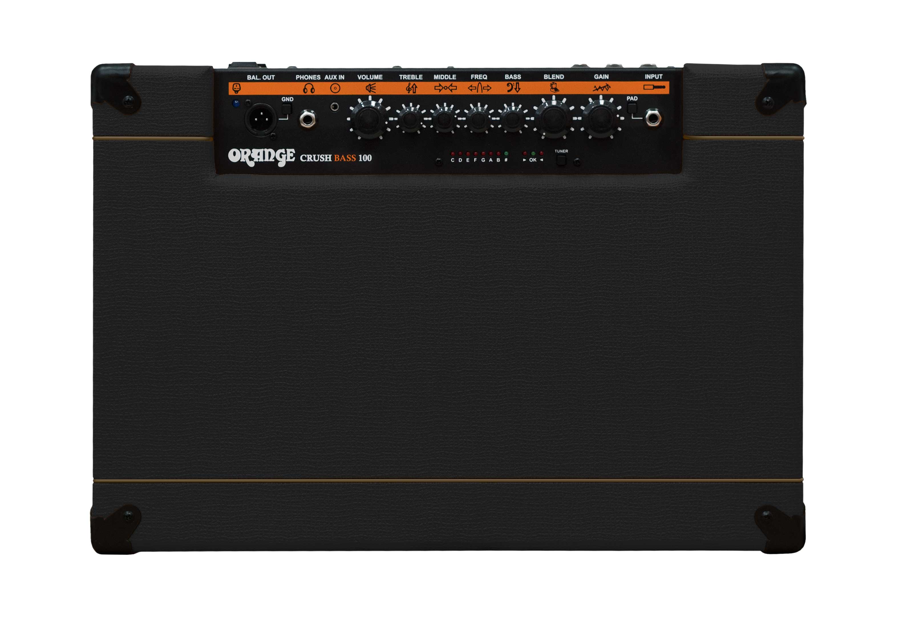 Orange Crush Bass 100 Black Combo Solid State Amp