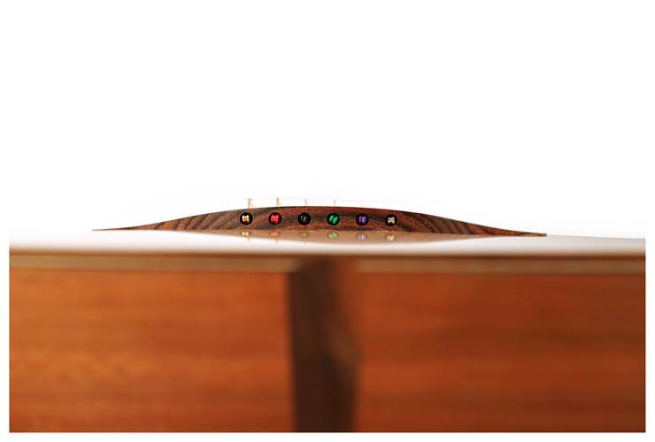 Lowden Jon Gomm Signature Black Cherry/Hybrid Top (Spruce/Red Cedar) #23799 Lowden Jon Gomm Signature Black Cherry/Hybrid Top (Spruce/Red Cedar) #23799