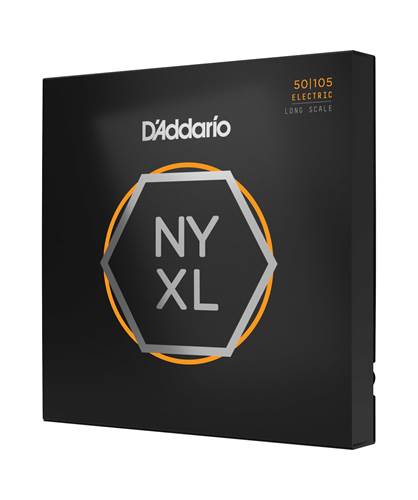 D'Addario NYXL50105 Bass Set Long Scale, Medium, 50-105