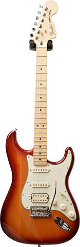 Fender Deluxe Stratocaster HSS Maple Fingerboard Tobacco Sunburst (Ex-Demo) #MX21016070