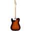 Fender Deluxe Nashville Telecaster 2 Tone Sunburst Maple Fingerboard Back View
