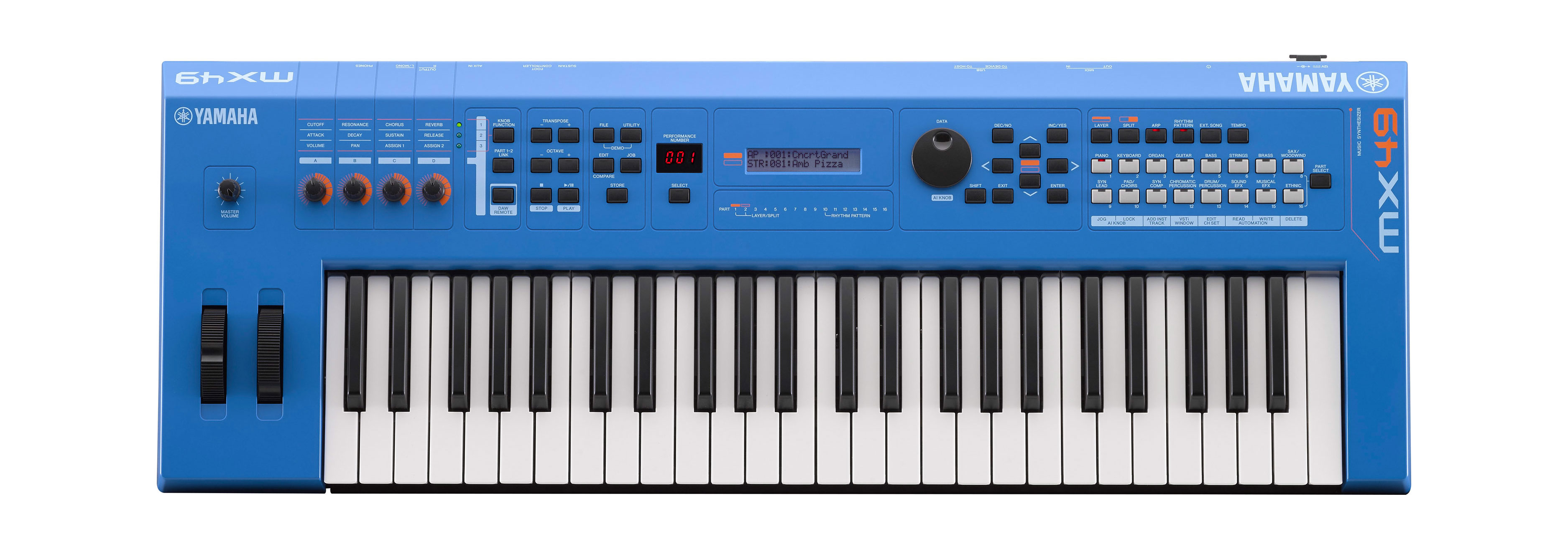Yamaha MX49 II Blue (Ex-Demo) #bbcj01034