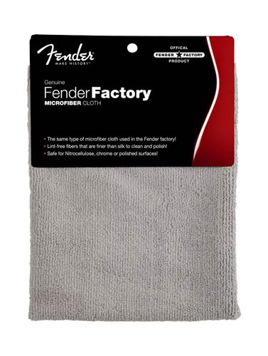 Fender Factory Microfiber Cloth (Gray)