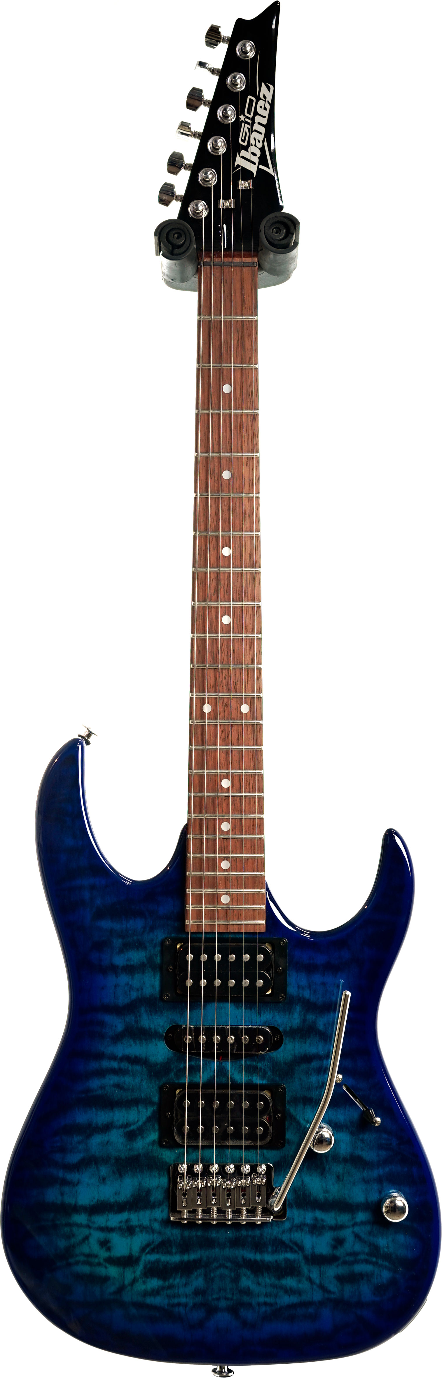 Ibanez Gio GRX70QA Tranparent Blue Burst (Nearly New) #251100372