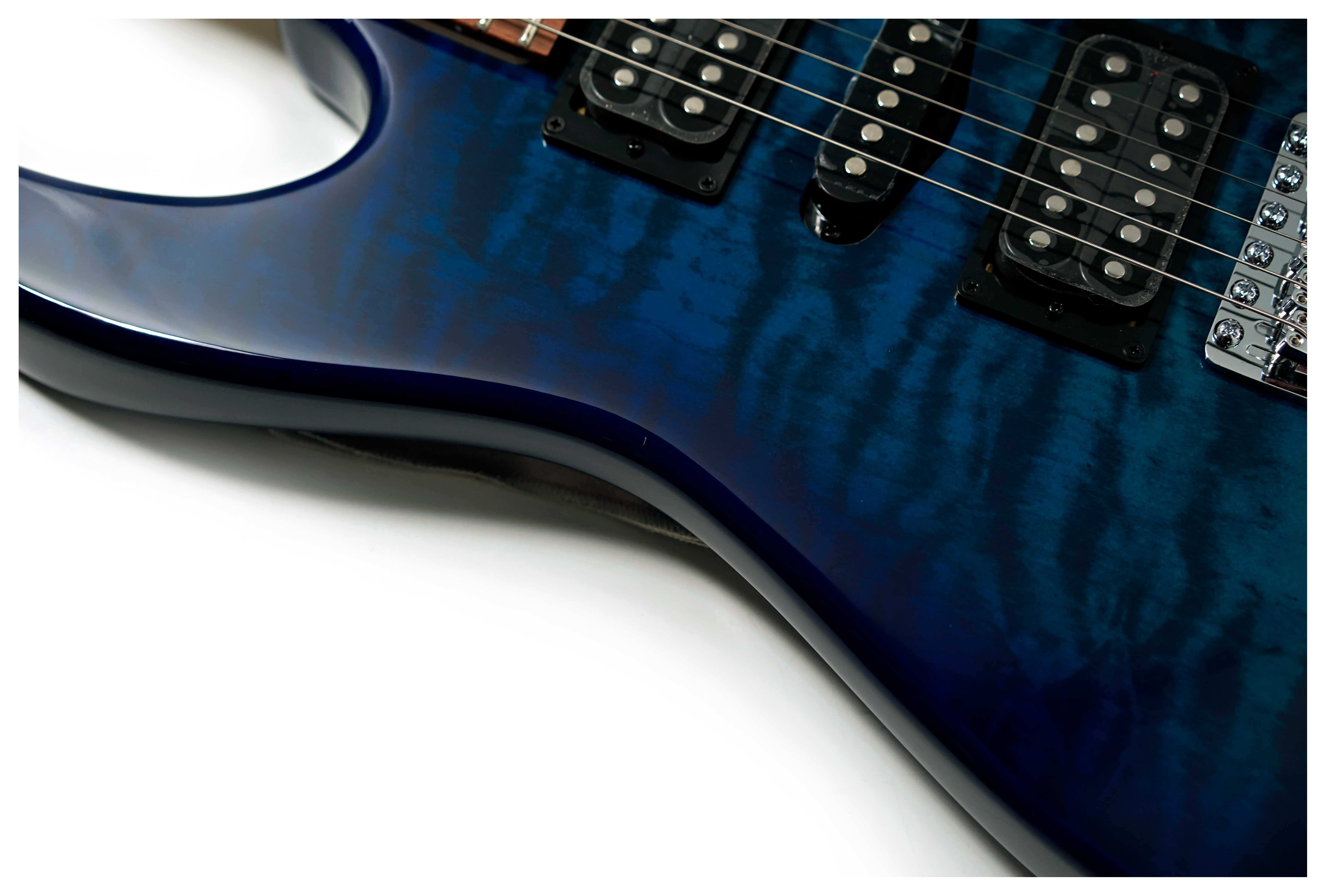 Ibanez Gio GRX70QA Tranparent Blue Burst (Ex-Demo) #251100411