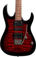 Ibanez Gio GRX70QA Transparent Red Burst (Ex-Demo) #210901442