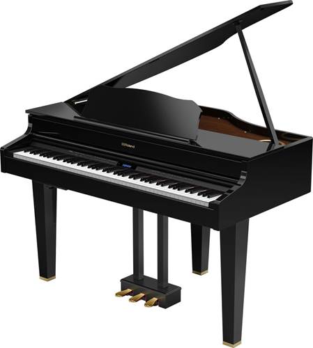 Roland GP607 Gloss Black Digital Grand Piano