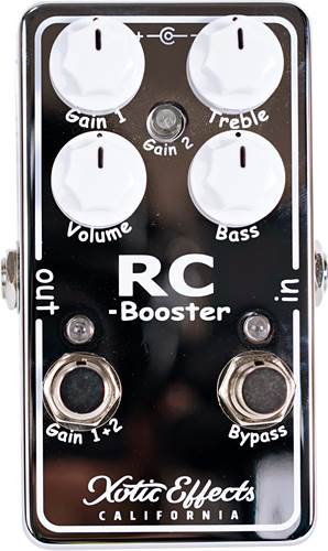Xotic RC Booster V2  (Ex-Demo) #RCB-V2-08882