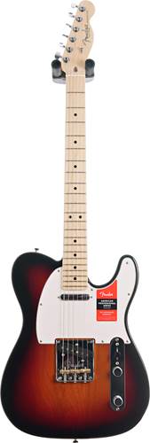 Fender American Pro Telecaster Maple Fingerboard 3 Tone Sunburst (Ex-Demo) #US20015205