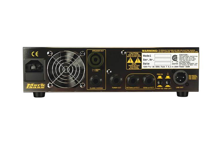 Mark Bass Little Mark 250 Black Series Solid State Bass Head Mark Bass Little Mark 250 Black Series Solid State Bass Head