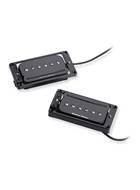 Seymour Duncan P Rails Pickups With Triple Shot Set - Arched Mounting Rings