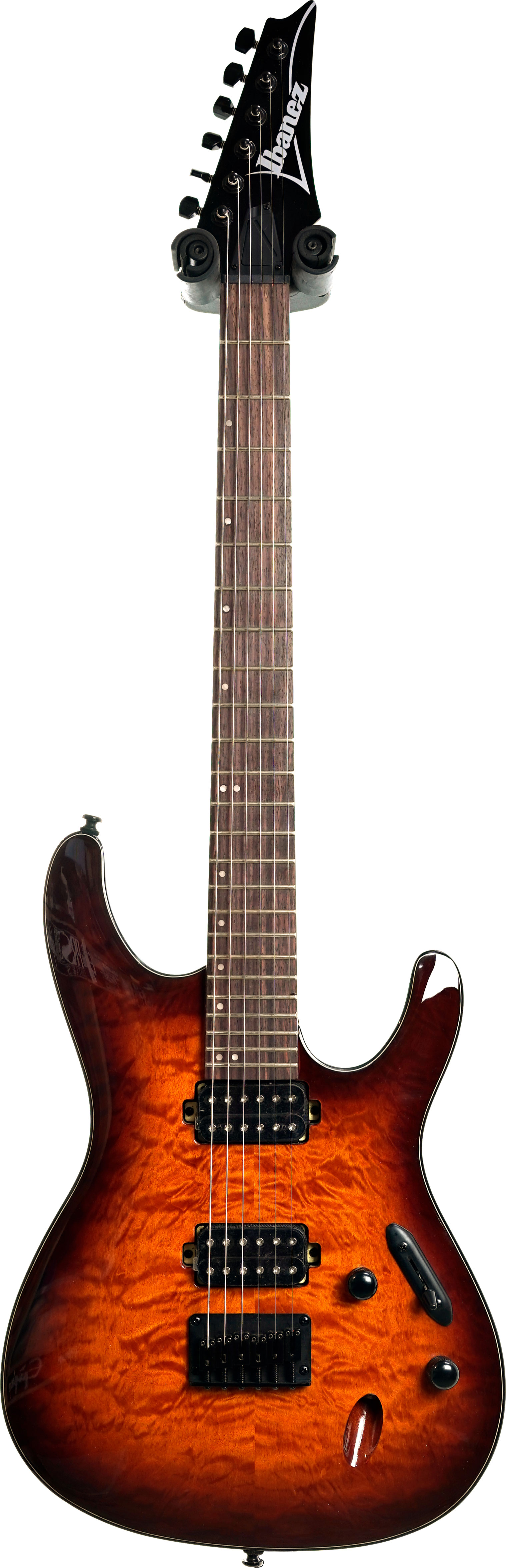 Ibanez S621QM Dragon Eye Burst (Nearly New) #240512727