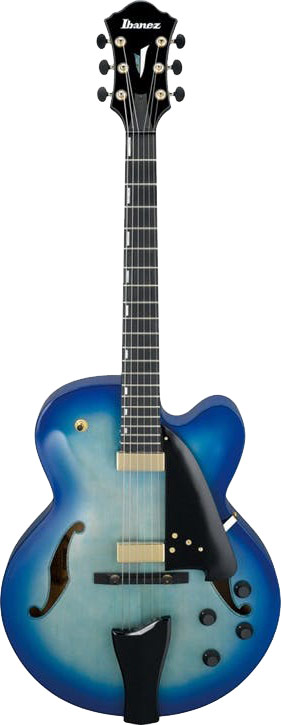 Ibanez Artcore AFC155-JBB Jet Blue Burst