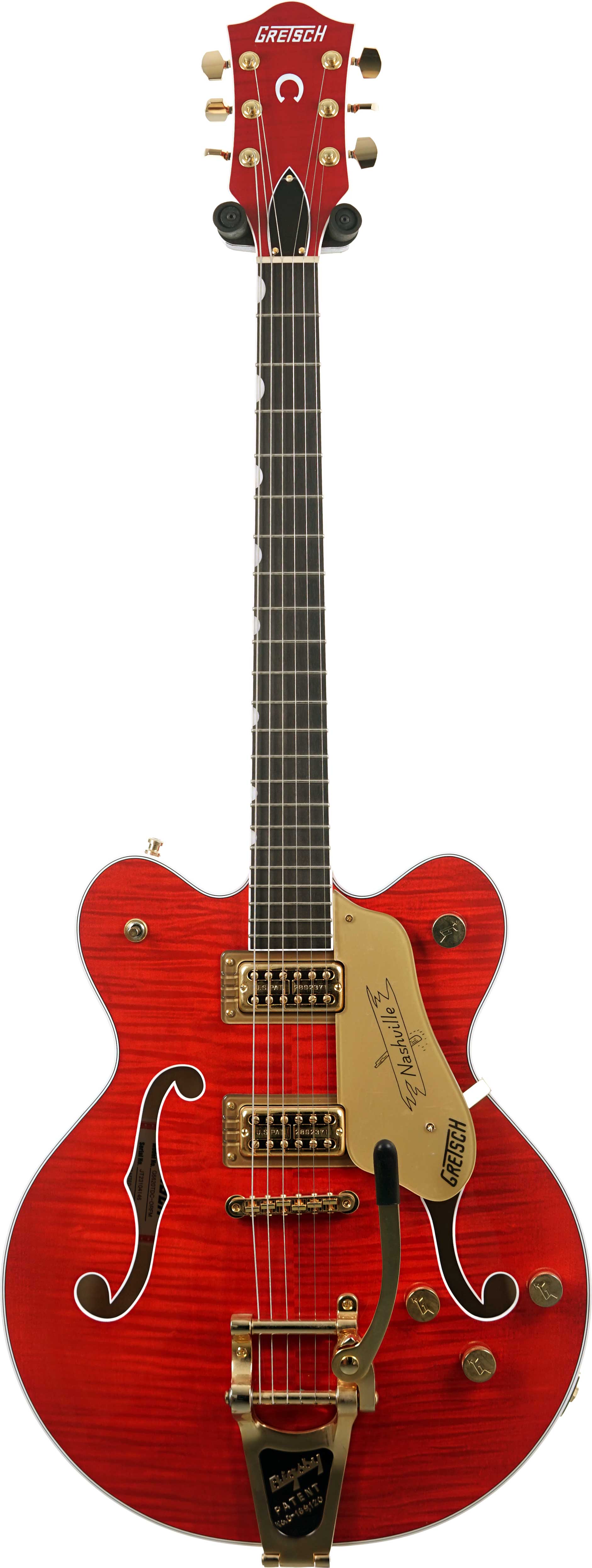Gretsch G6620TFM Player's Edition Nashville H Centre Block Orange Flame with Bigsby #JT2310104146