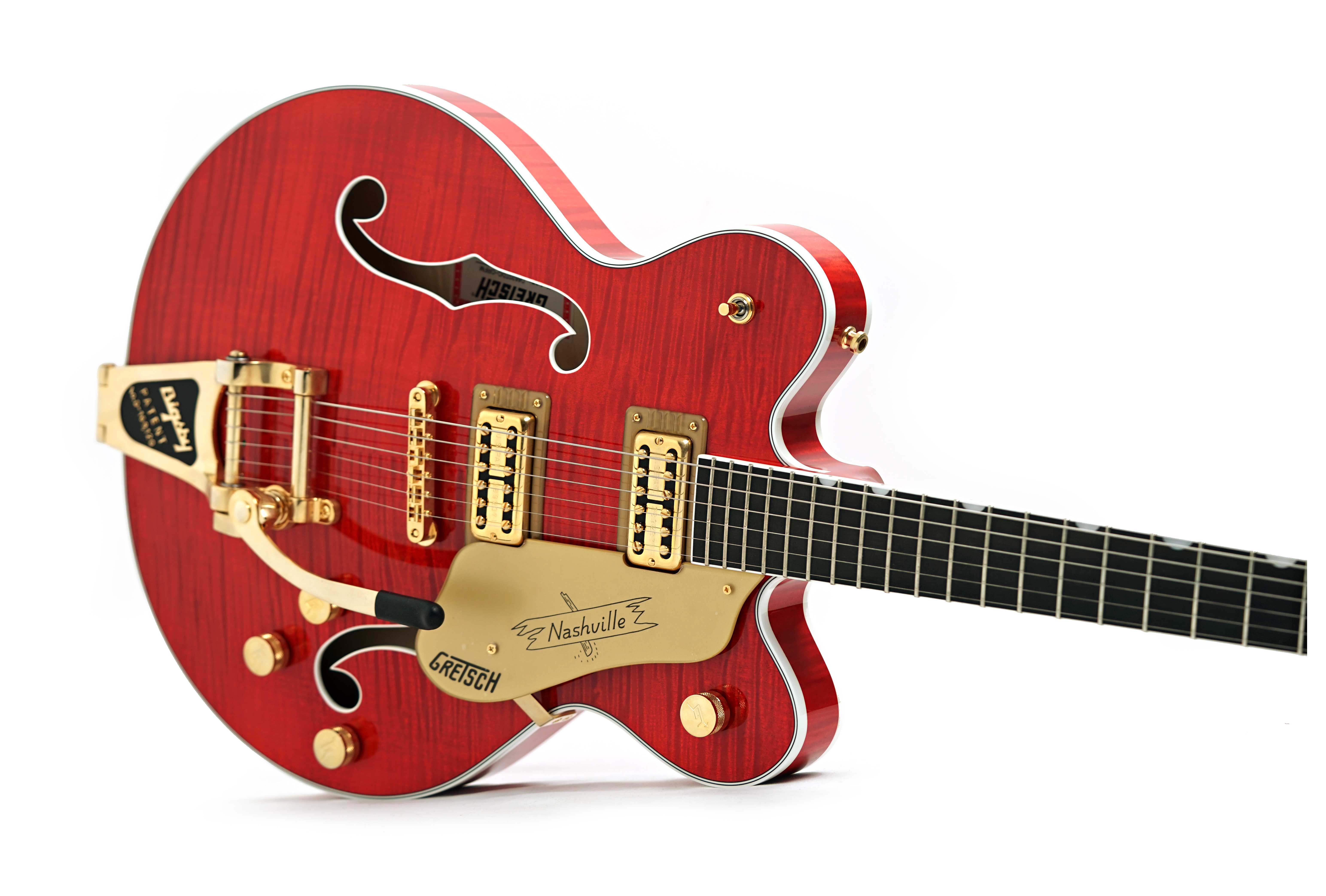 Gretsch G6620TFM Player's Edition Nashville H Centre Block Orange Flame with Bigsby #JT2310104146