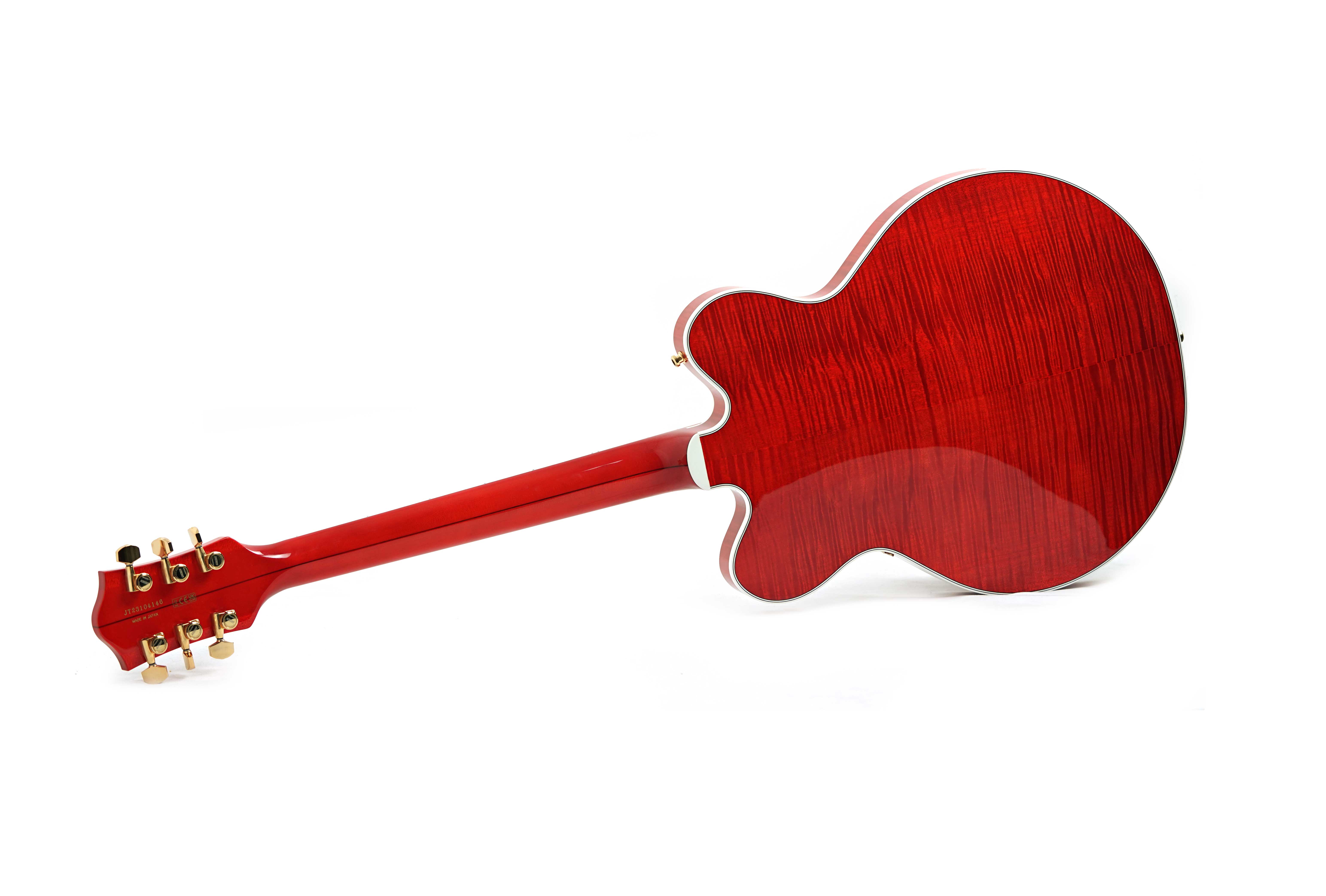 Gretsch G6620TFM Player's Edition Nashville H Centre Block Orange Flame with Bigsby #JT2310104146