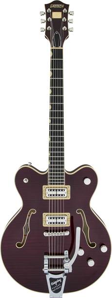 Gretsch G6609TFM Players Edition Broadkaster Center Block Double-Cut Dark Cherry Stain