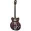 Gretsch G6609TFM Players Edition Broadkaster Center Block Double-Cut Dark Cherry Stain Front View
