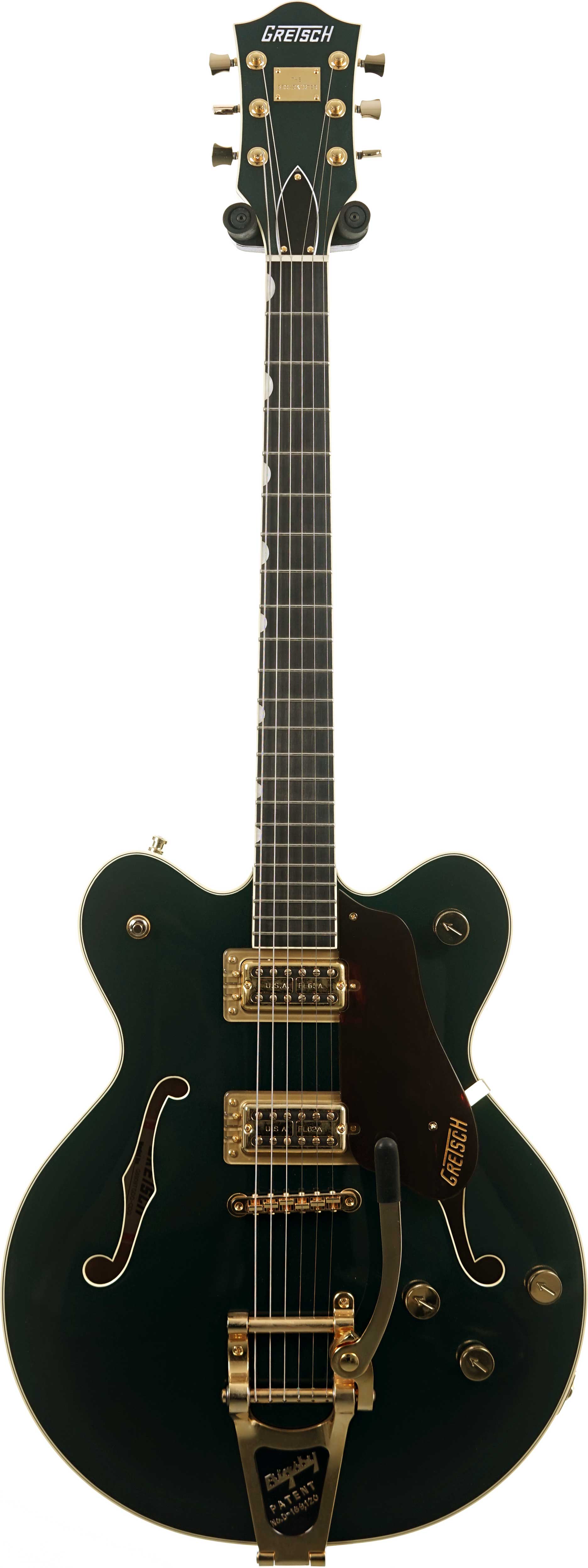 Gretsch G6609TG Players Edition Broadkaster Center Block Double Cut Cadillac Green #JT25041173