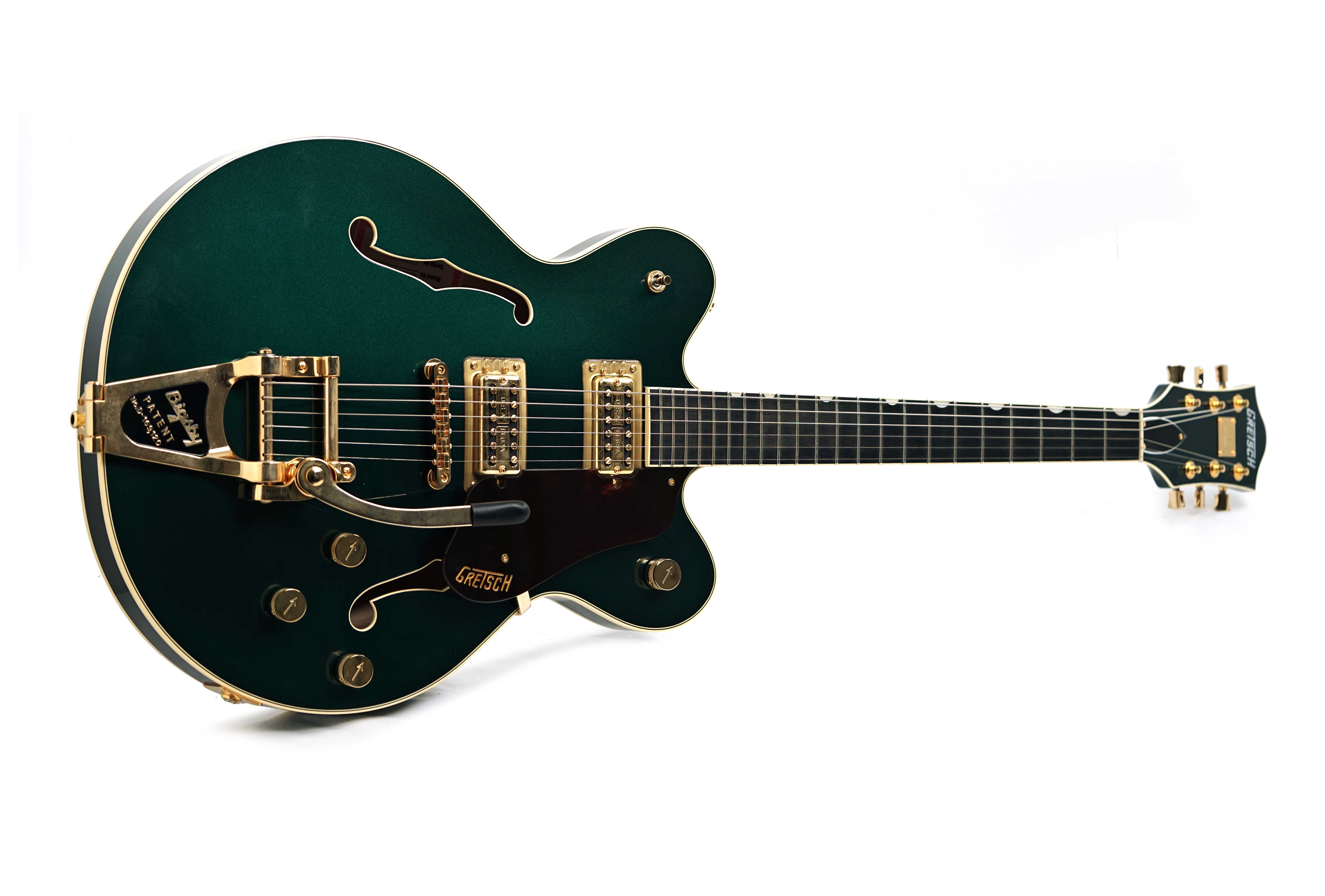 Gretsch G6609TG Players Edition Broadkaster Center Block Double Cut Cadillac Green #JT25041173