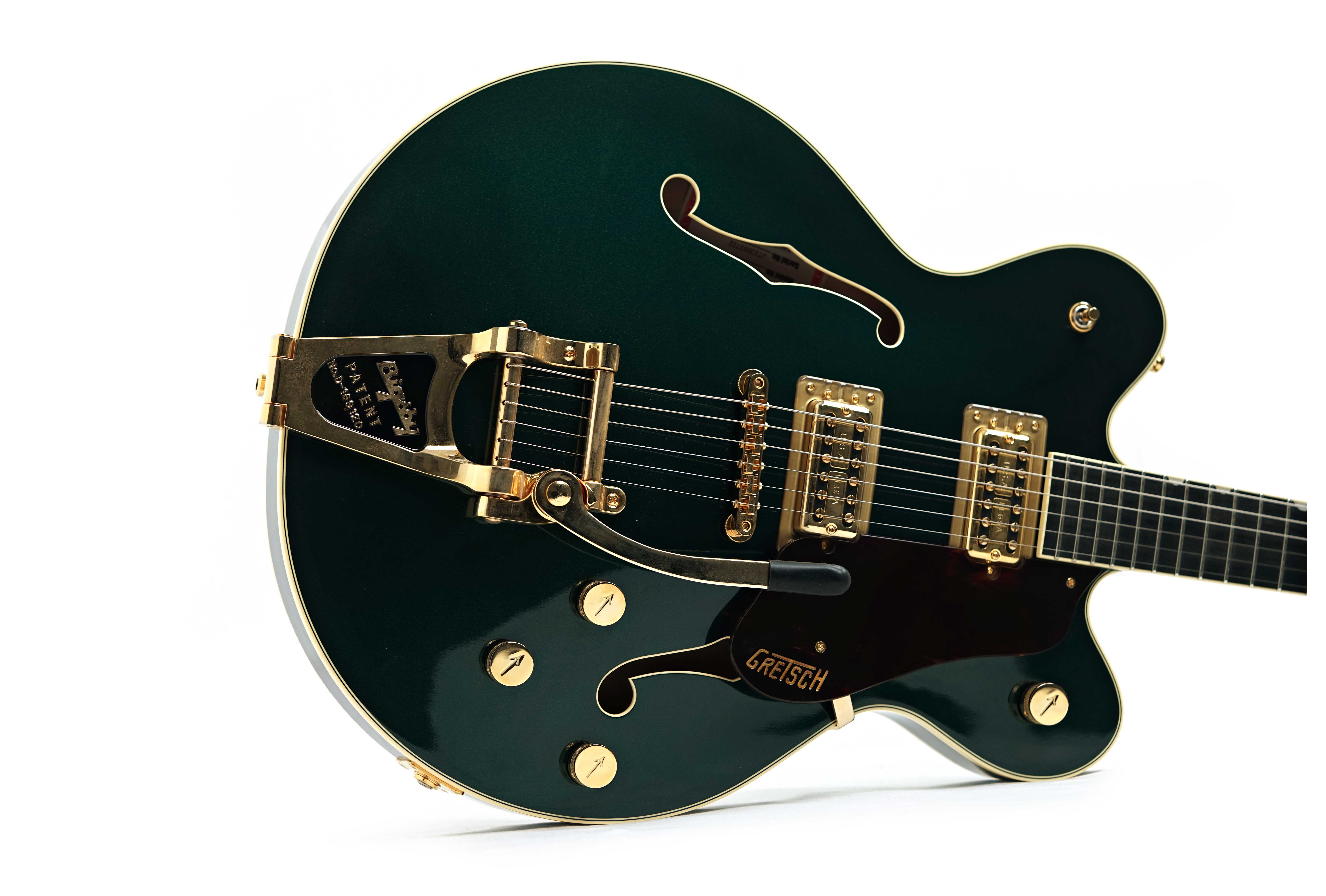 Gretsch G6609TG Players Edition Broadkaster Center Block Double Cut Cadillac Green #JT25041173