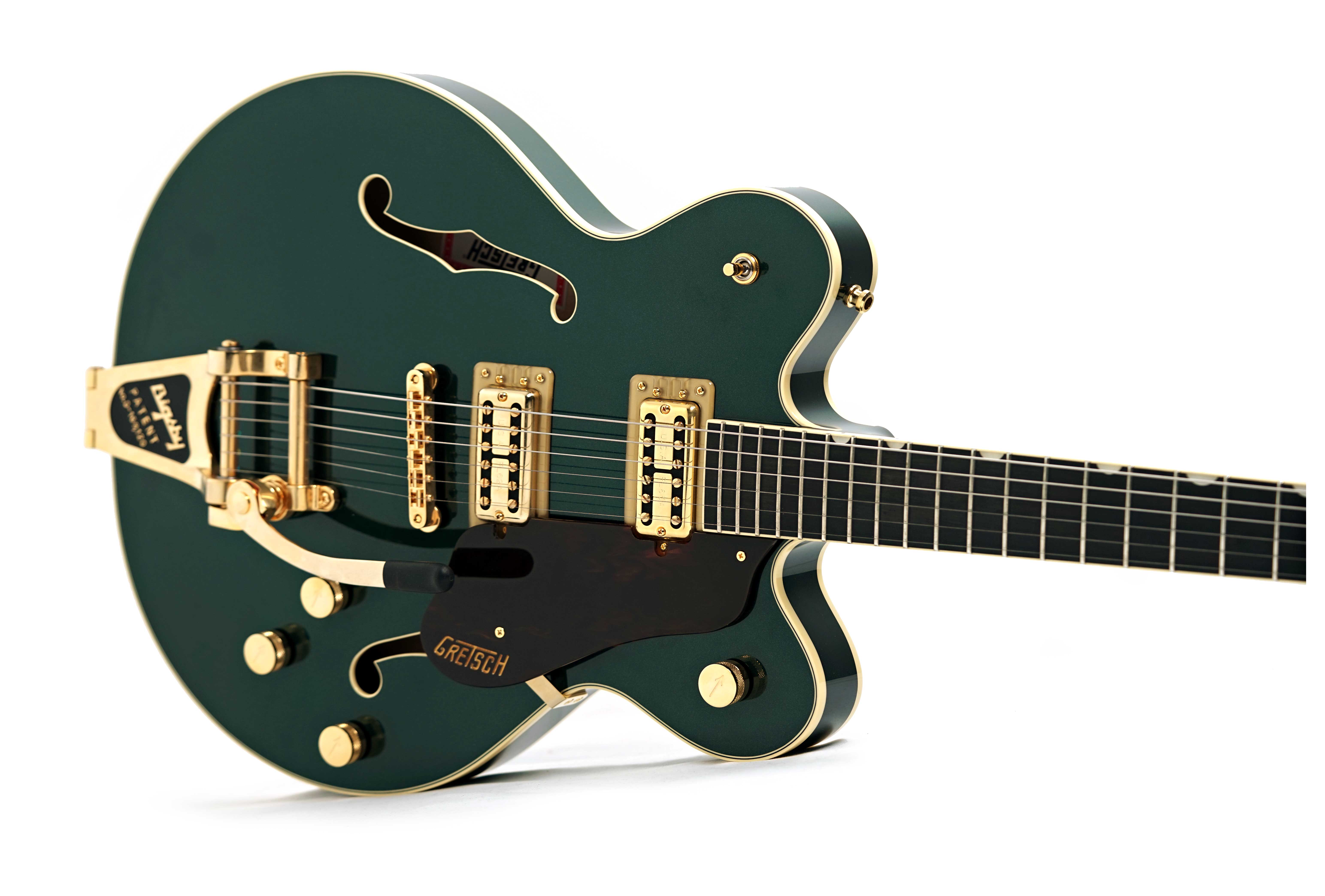 Gretsch G6609TG Players Edition Broadkaster Center Block Double Cut Cadillac Green #JT25041173